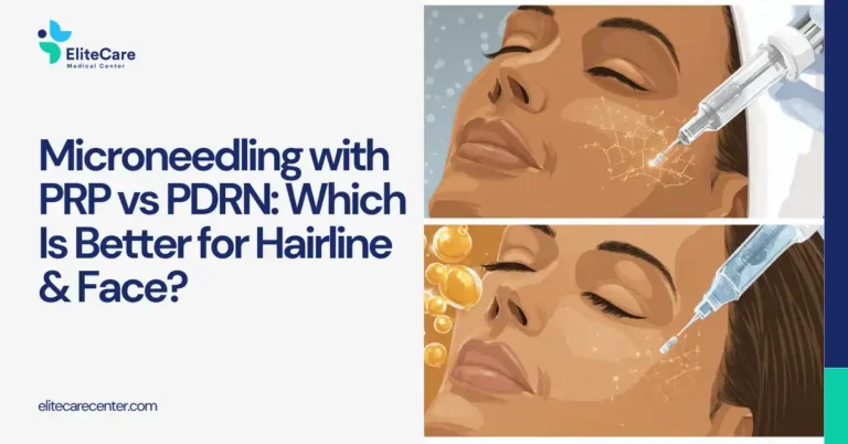 Microneedling with PRP vs PDRN: Which Is Better for Hairline & Face?